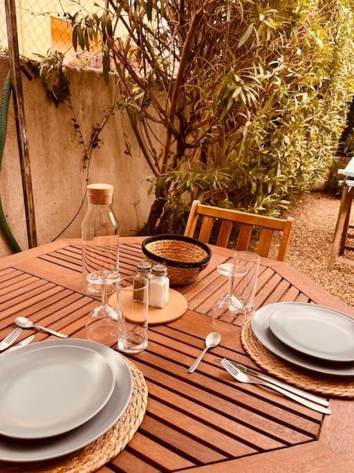 Studio Jardin Privatif 300M De La Plage 圣马克西姆 外观 照片