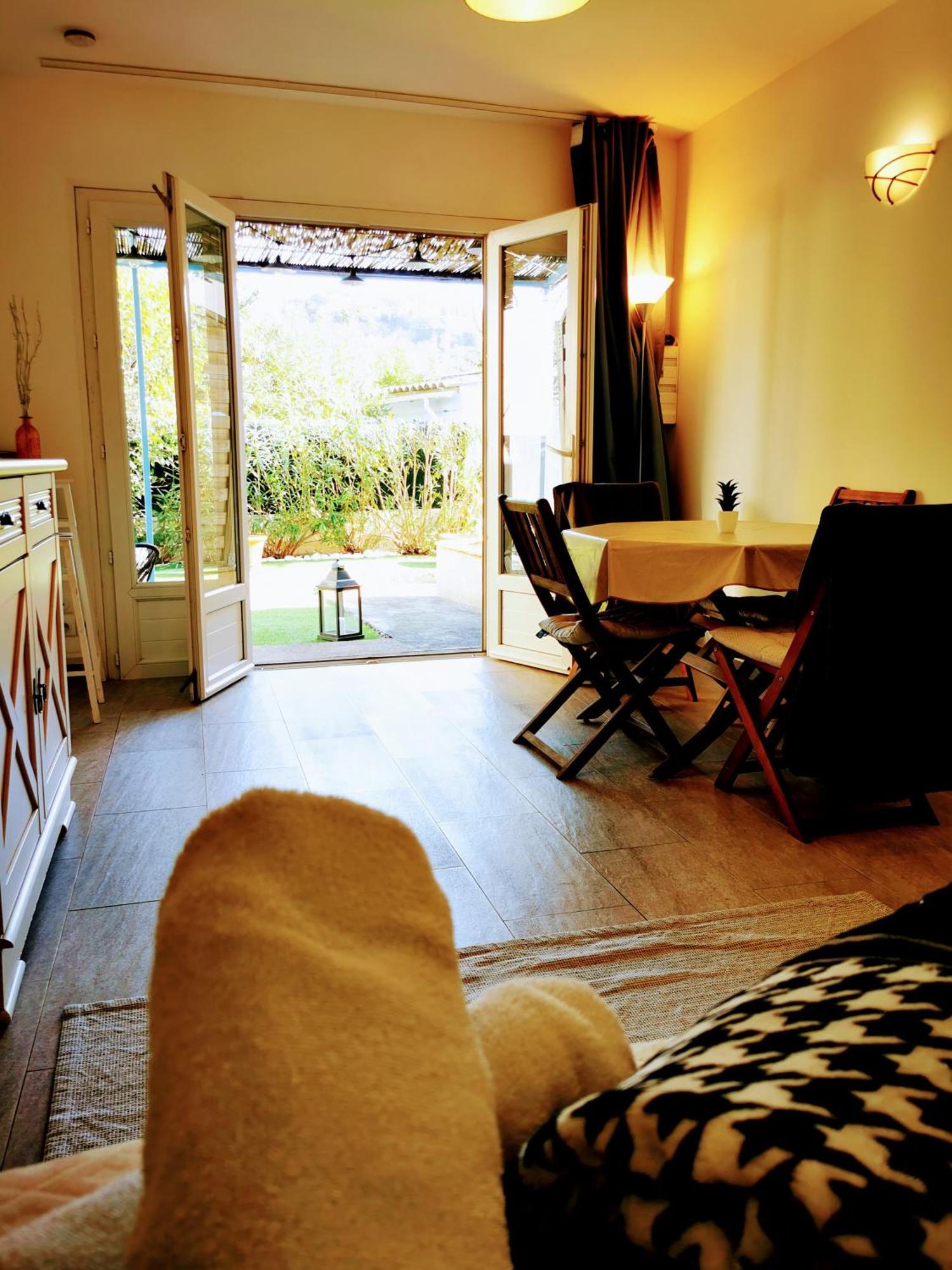 Studio Jardin Privatif 300M De La Plage 圣马克西姆 外观 照片