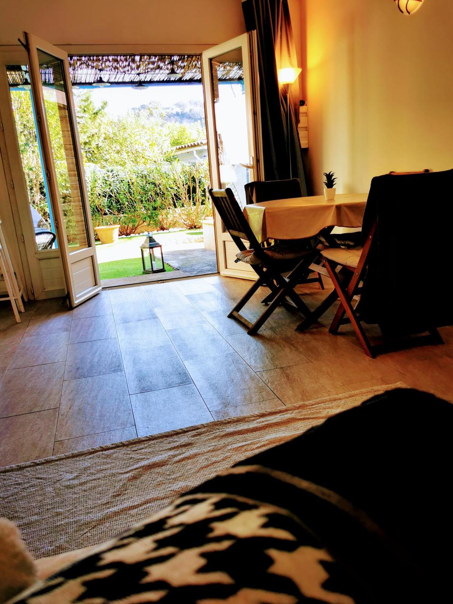 Studio Jardin Privatif 300M De La Plage 圣马克西姆 外观 照片
