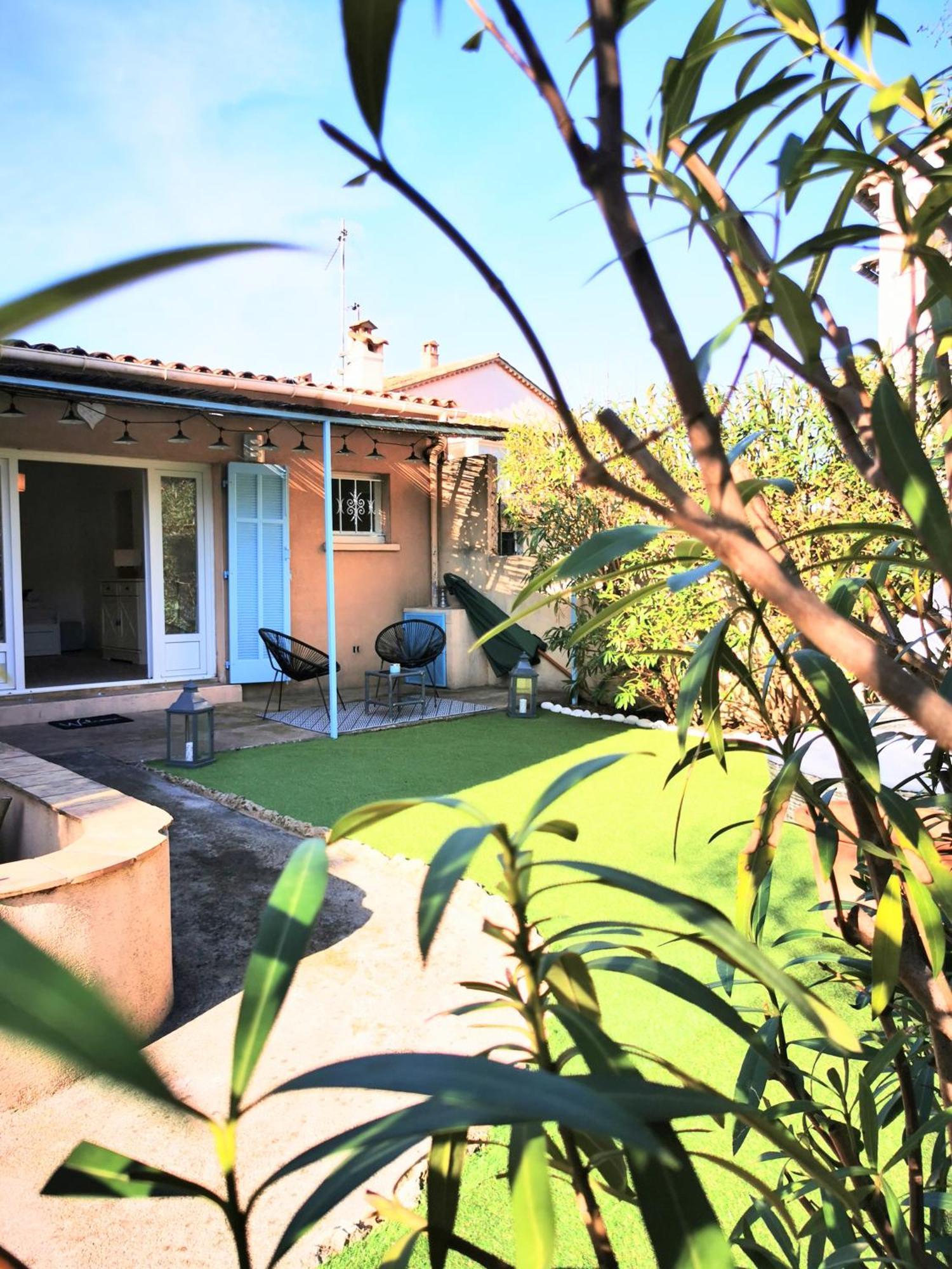 Studio Jardin Privatif 300M De La Plage 圣马克西姆 外观 照片